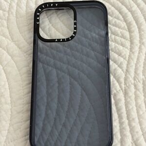 Casetify Transparent Blue Phone Case